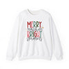 Merry Teacher Bright Students Unisex Crewneck Sweatshirt