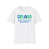 "Dad Is My Superpower" Hero Unisex Softstyle T-Shirt – DPLAM Fatherhood Collection, Motivational Tee, Gift for Friends, Self-Care Wear, Uplifting Apparel, Positive Message Top