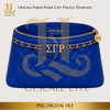 SGRho Paper Purse Template Digital Download PNG Instant Digital Only File