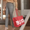 1913 Delta Sigma Theta Clover Canvas Tote Bag
