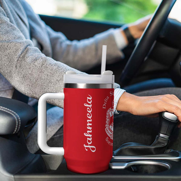 Personalized Delta Sigma Theta Momento 40 oz. Tumbler, Delta Sigma Theta, Sorority, Greek Gifts, 1913
