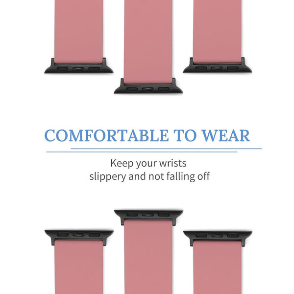 Blush Silicone Apple Watch Band
