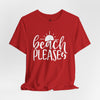 Beach Please Short Sleeve T-Shirt