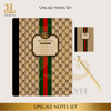 Upscale Notes Set - Luxury Gucci-Inspired