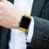 Yellow Silicone Apple Watch Band