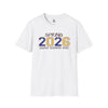 Spring 2026 Sigma Gamma Rho Unisex Pledging Crossing Momento Softstyle T-Shirt, Sigma Gamma Rho, 1922