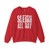 Sleigh All Day Festive Red Crewneck Sweatshirt, Unisex Holiday Sweatshirt, Cozy Gift for Christmas, Perfect for Winter Parties, [...]