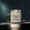 Peace Not Pressure Scented Candles with Peaceful Vibes, Relaxation, Gifts for Self-Care, Home Decor, Aromatherapy Essentials, Coconut Apricot Wax