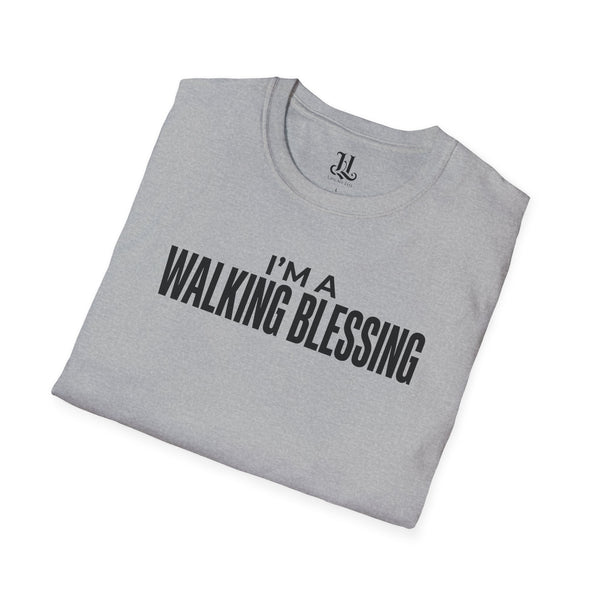 I'm A Walking Blessing T-Shirt — Inspirational Tee