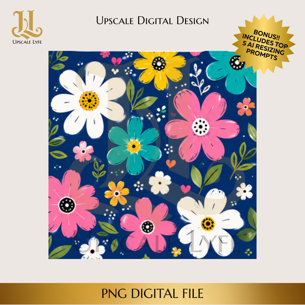 Flowers Digital Download PNG Instant Digital Only File
