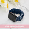 Jackson State University Scrunchie Apple Watch Band