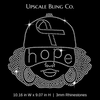 Hope Breast Cancer Awareness Ready-to-Press Rhinestone Bling Transfer