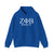 ZΦB Cozy Unisex Hooded Sweatshirt, Zeta Phi Beta - Perfect for Casual Days, Gift for Friends, Unisex Style, Fall or Winter Wear, Great for Lounging