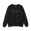 Black Monochromatic Upscale Heavy Blend Crewneck Sweatshirt