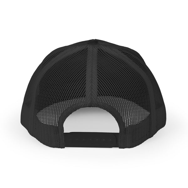 Personalized Trucker Hat — Retro Mesh Baseball Cap with Bold Text