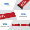 Delta Sigma Theta Silicone Apple Watch Band