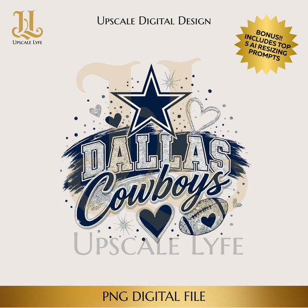 Cowboys Digital Download PNG Instant Digital Only File