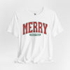 Merry Christmas Unisex Jersey Short Sleeve T-Shirt