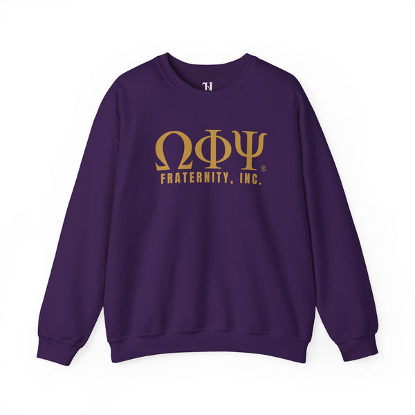 Omega Psi Phi Sweatshirt & Tee Luxe Set