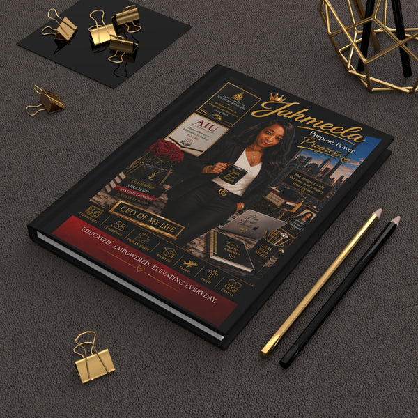 Personalized Hardcover Journal — Graduate Edition