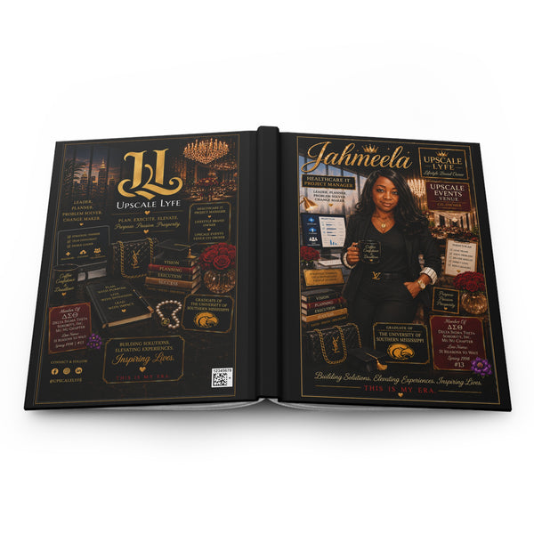 Personalized Hardcover Journal — Professional Edition