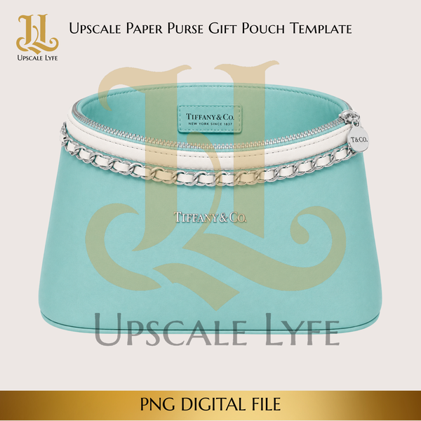 Paper Purse Template Digital Download PNG Instant Digital Only File