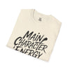 Main Character Energy Unisex Softstyle T-Shirt, Fun Graphic Tee, Casual Wear, Gifts for Gen Z, Everyday Style, Birthday Present, [...]