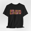 Anti-Social Butterfly Jersey Short Sleeve T-Shirt