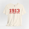 1913 DST Unisex Jersey Short Sleeve T-Shirt, Delta Sigma Theta Sorority, 1913