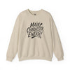 Main Character Energy Sweatshirt, Unisex Cozy Crew, Perfect for Everyday Wear, Gift for Creative Souls, Casual Style, Comfortable Layer