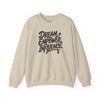 Dream Empower Influence Crewneck Sweatshirt, Cozy Motivational Sweater, Affirmation Gift for Her or Him, Dream Empower Influence, Casual Everyday Wear, [...]