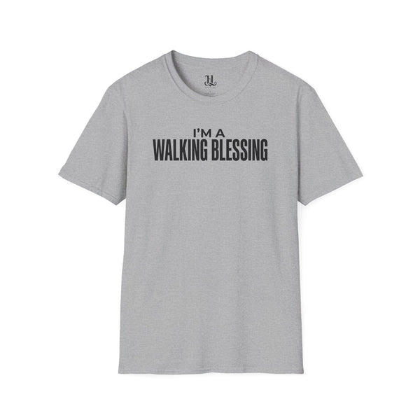I'm A Walking Blessing T-Shirt — Inspirational Tee