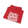 Dream Empower Influence Hoodie - Motivational Sweatshirt for Inspiring Individuals, Unisex Gift, Cozy Casual Wear, Empowerment [...]