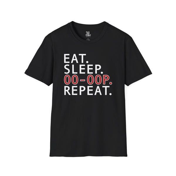 Eat Sleep OO-OOP Repeat Delta Sigma Theta T-Shirt