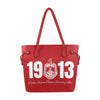 1913 Delta Sigma Theta Clover Canvas Tote Bag