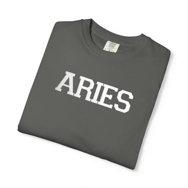 Zodiac Sign Personalized Embroidered T-Shirt