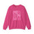 Pink Faith Hope Love Crewneck Sweatshirt, Inspirational Gift, Support Breast Cancer Awareness, Cozy Fashion, Everyday Wear