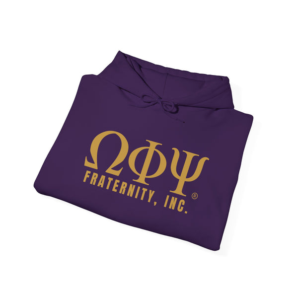 Omega Psi Phi Hoodie & Tee Luxe Set