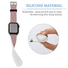 Tan Silicone Apple Watch Band