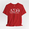 Personalized Line Number Delta Sigma Theta Sorority, Inc. T-Shirt, Custom, Crossing Gift