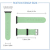 Mint Silicone Apple Watch Band