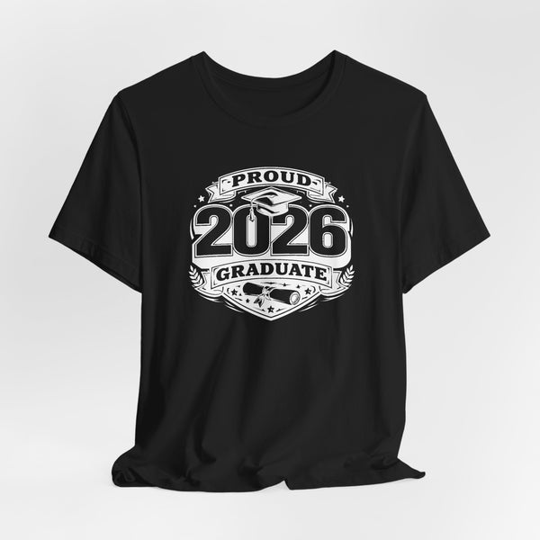 2026 Graduate T-Shirt — Proud 2026 Graduate Tee