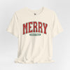 Merry Christmas Unisex Jersey Short Sleeve T-Shirt