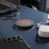 Upscale Lyfe Quake Wireless Charging Pad - Orange