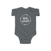 Hello World Infant Fine Jersey Bodysuit