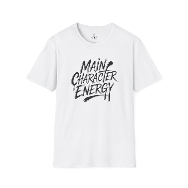 Main Character Energy Unisex Softstyle T-Shirt, Fun Graphic Tee, Casual Wear, Gifts for Gen Z, Everyday Style, Birthday Present, [...]