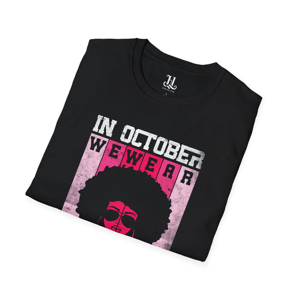 Breast Cancer Awareness T-Shirt, Unisex Softstyle Tee, October Awareness Shirt, Pink Ribbon Tee, Supportive Gift for Her, Comfortable [...]