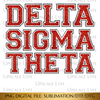 DST PNG, Delta Sigma Theta, 1913 DTF/Sublimation Design Digital Download PNG Instant Digital Only File