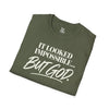 It Looked Impossible But God T-Shirt — Inspirational Christian Faith Tee