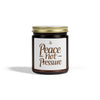 Peace Not Pressure Scented Candles with Peaceful Vibes, Relaxation, Gifts for Self-Care, Home Decor, Aromatherapy Essentials, Coconut Apricot Wax